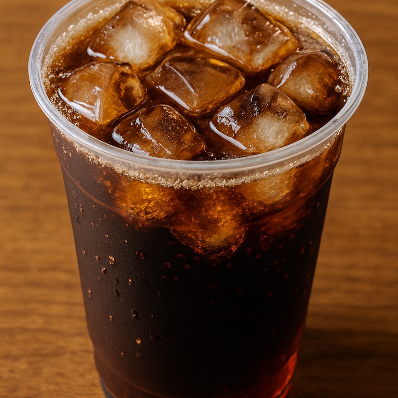 Cold soft drink